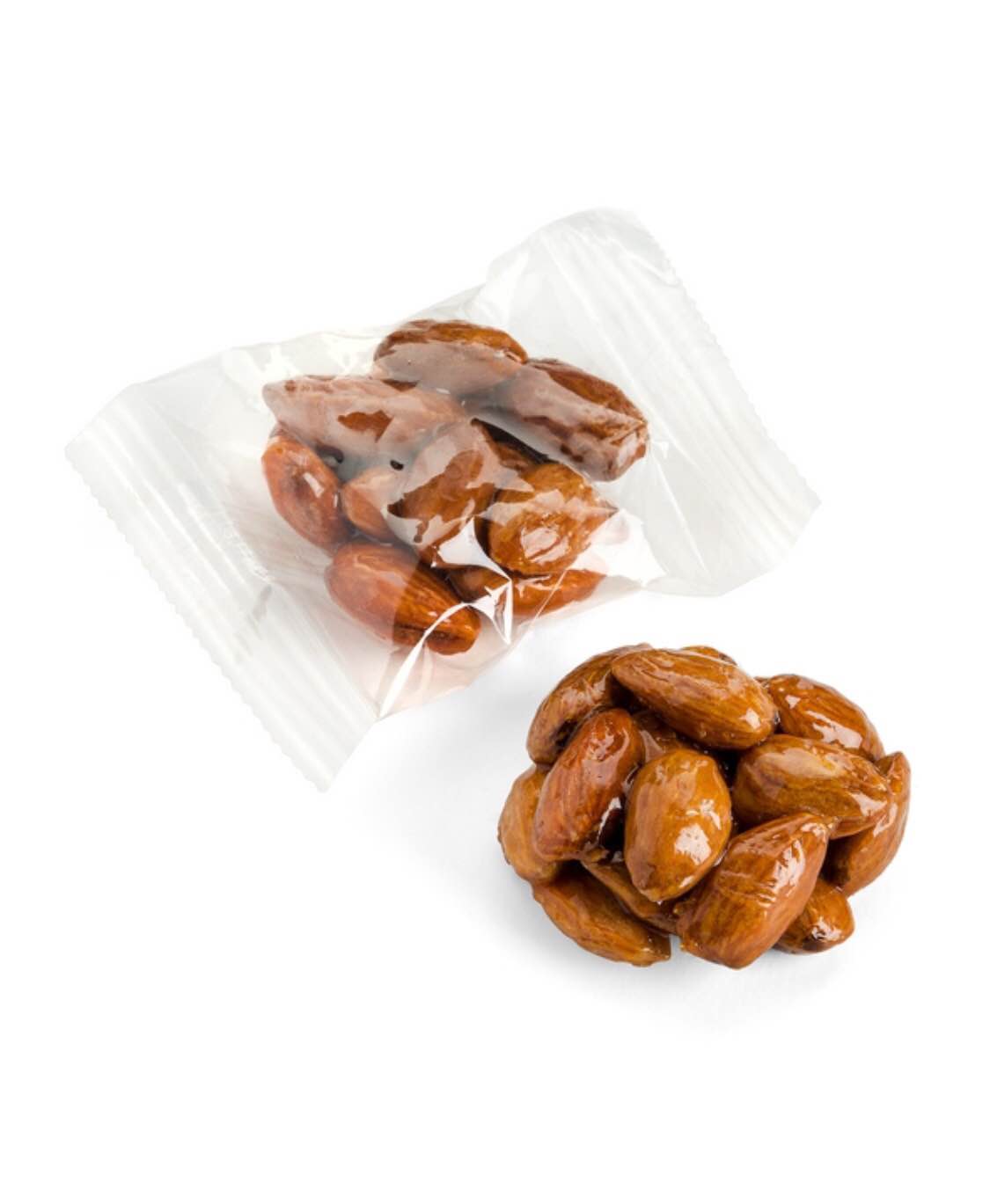 CARAMELIZED ROASTED ALMOND CLUSTERS